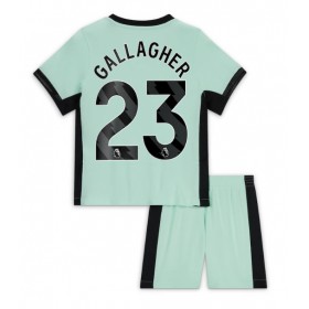 Chelsea Conor Gallagher #23 Tredje Kläder Barn 2023-24 Kortärmad (+ Korta byxor)